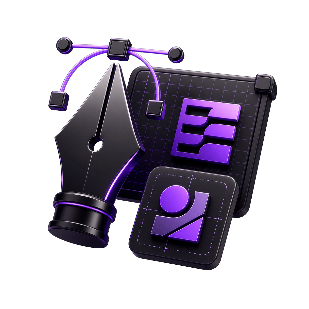 3D graphic design token